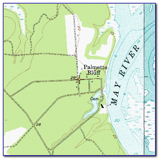 Palmetto Bluff Bluffton Sc Map