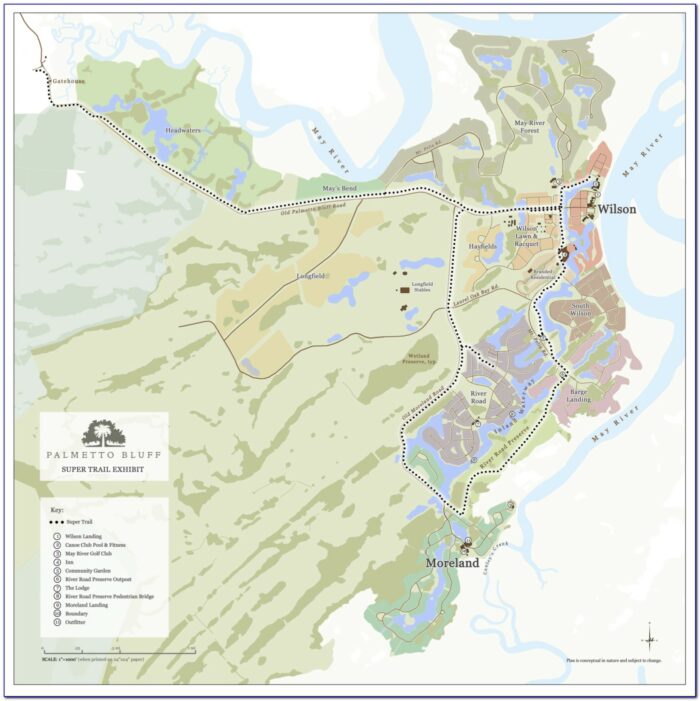 Palmetto Bluff Neighborhood Map