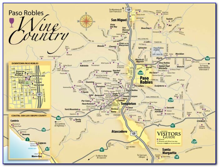 Paso Robles Wine Map Pdf