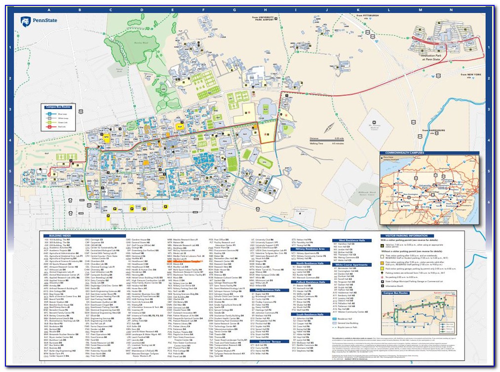 Penn State Abington Campus Map