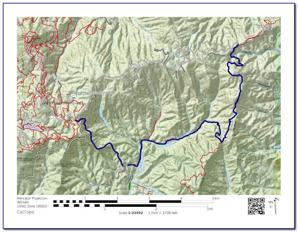 Pinhoti Trail Map #4