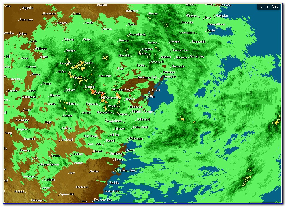 Rain Radar Map Live
