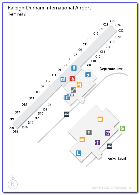 Rdu Airport Layout Plan
