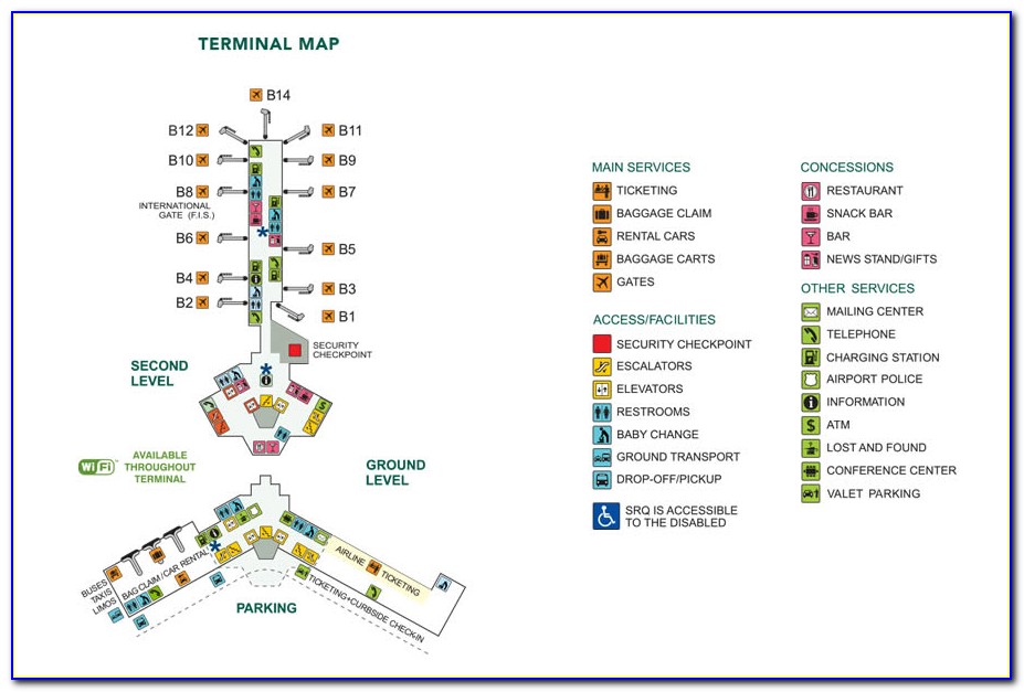 Rsw Airport Car Rental Map
