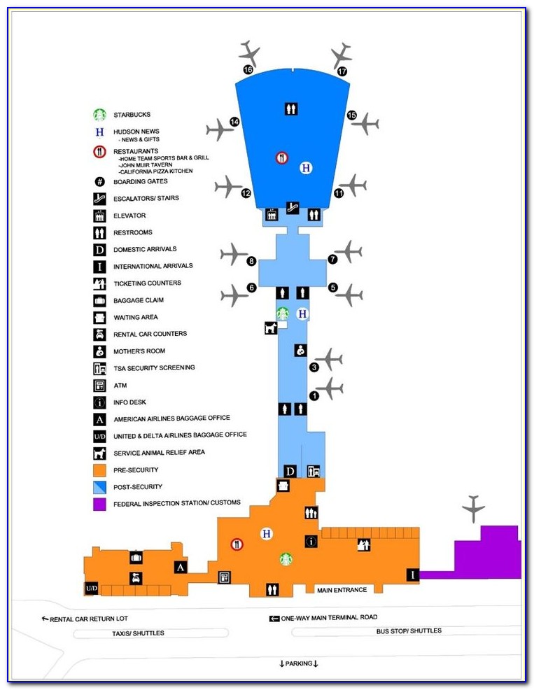 Rsw Airport Parking Map
