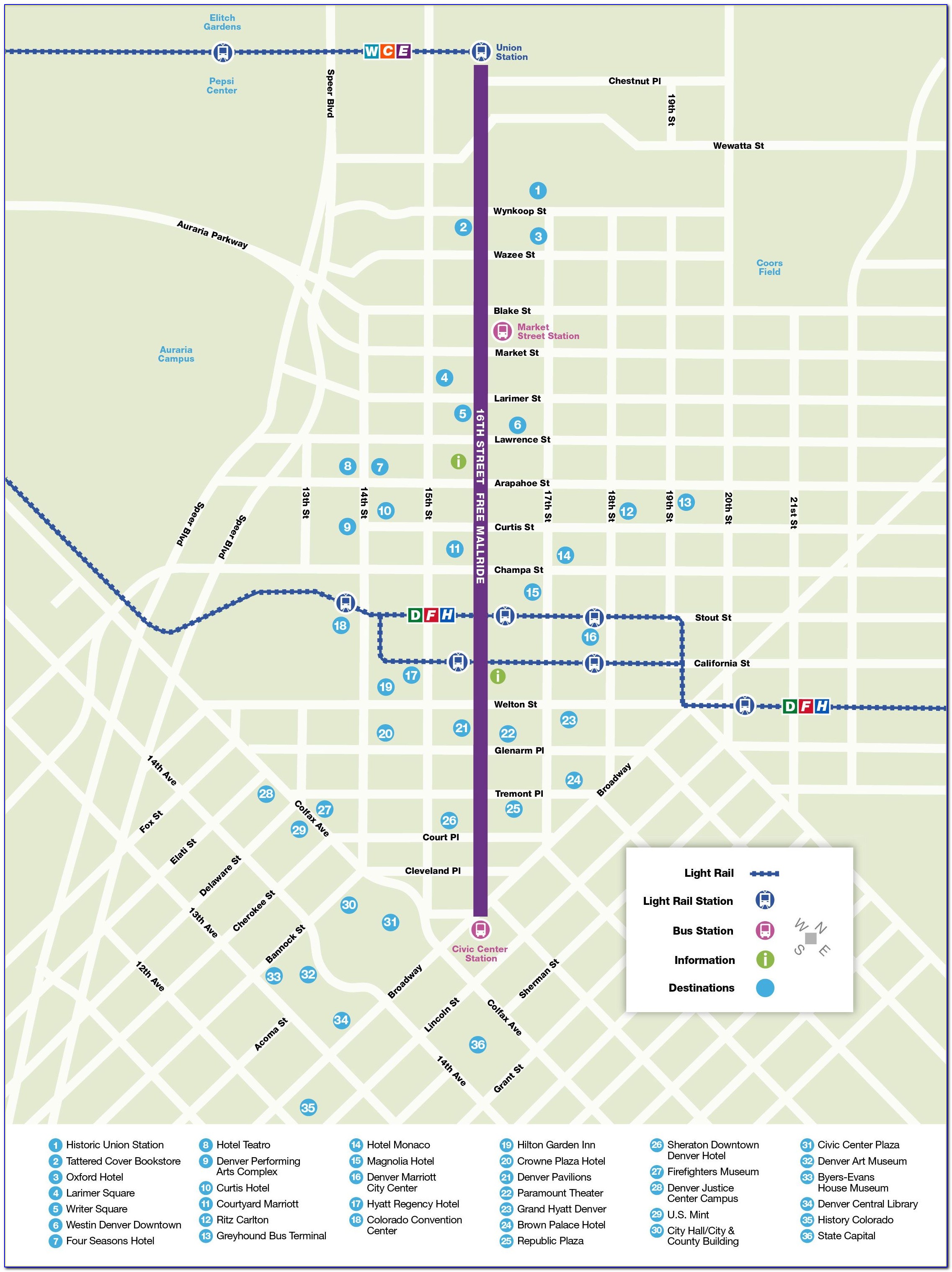 Rtd Denver Bus System Map