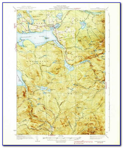 Saco Maine Topographic Map