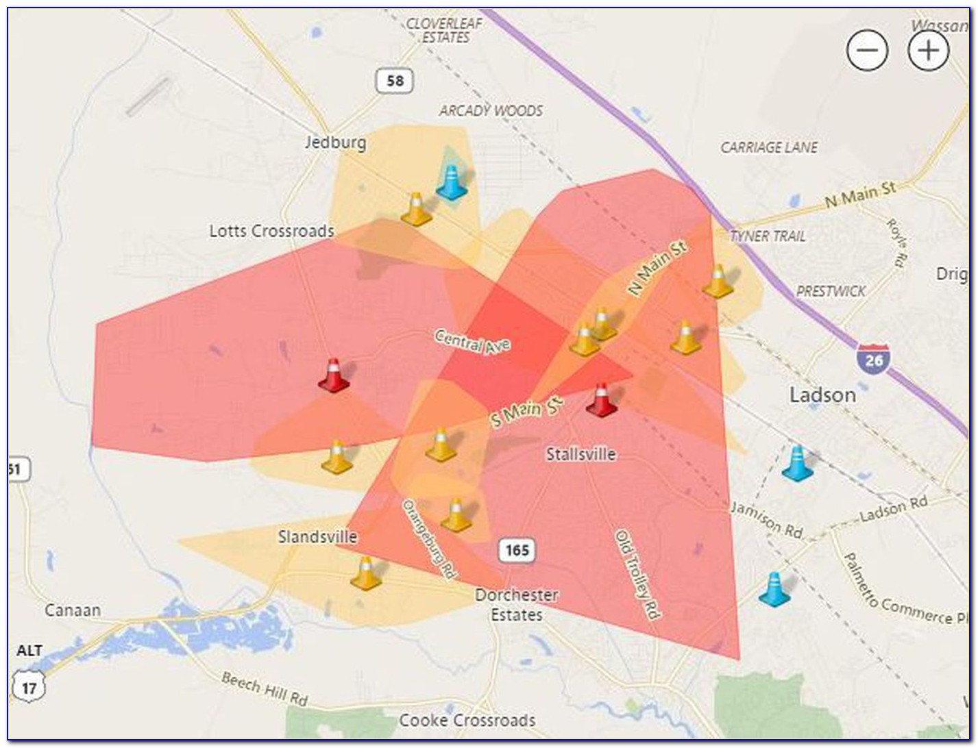 Sce&g Power Outage Map