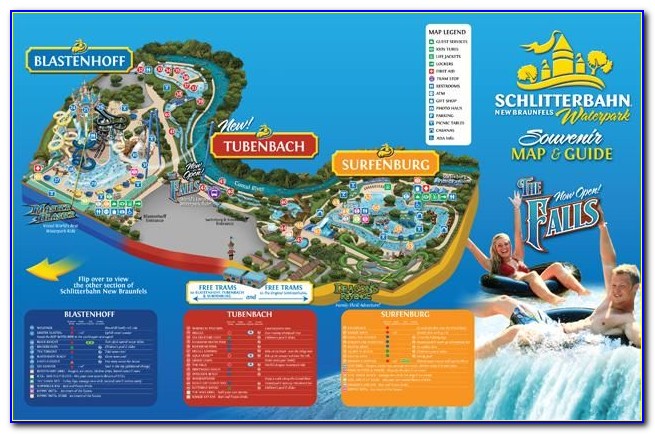 Schlitterbahn New Braunfels Room Map