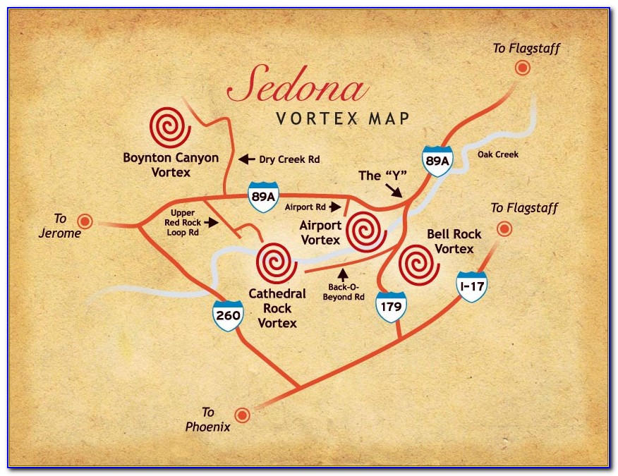 Sedona Vortex Map Pdf
