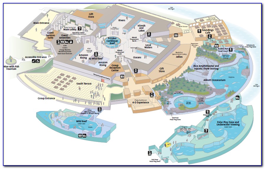 Shedd Aquarium Map