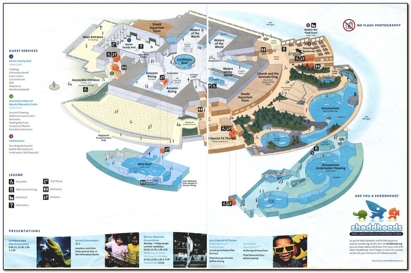 Shedd Aquarium Parking Map