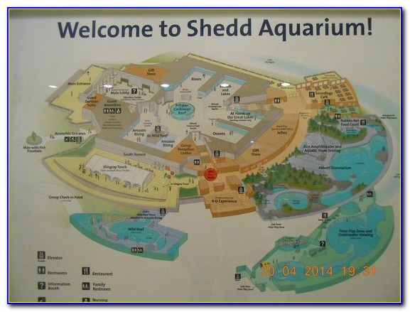 Shedd Aquarium To Navy Pier Map