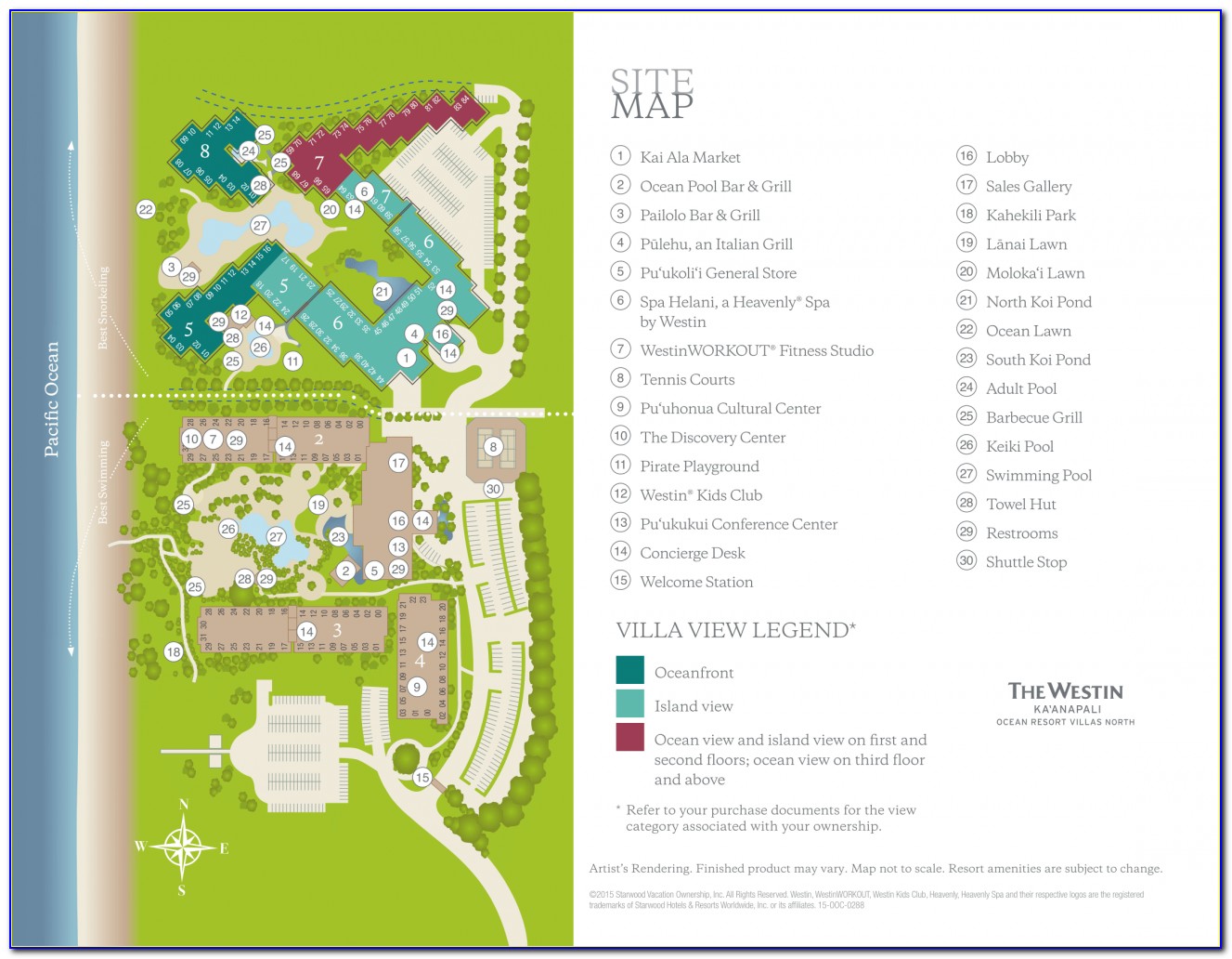 Sheraton Vistana Resort Florida Map