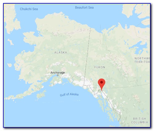 Skagway Alaska Hiking Map