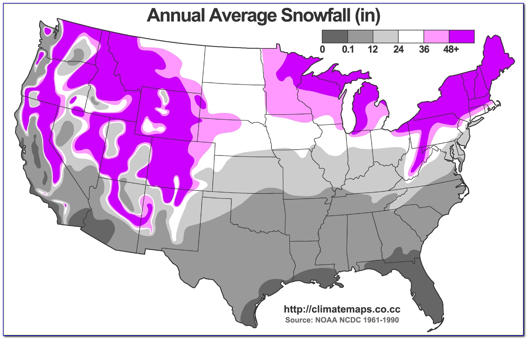 Snowfall Totals Map Ohio