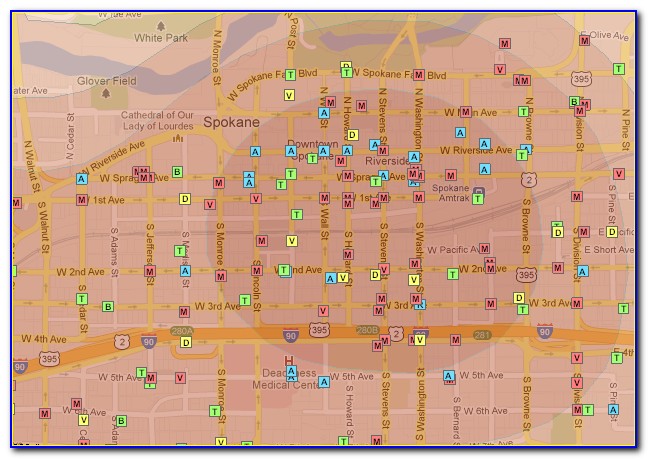 Spokane Live Crime Map