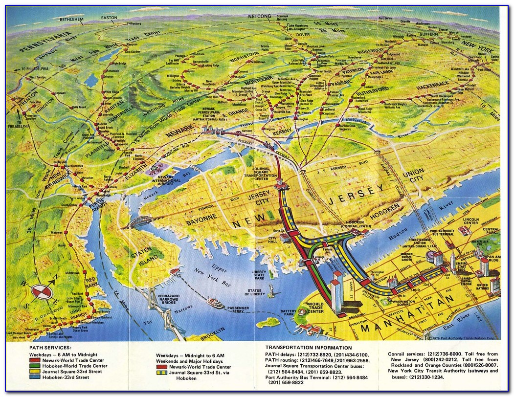 Staten Island Express Bus Map 2020