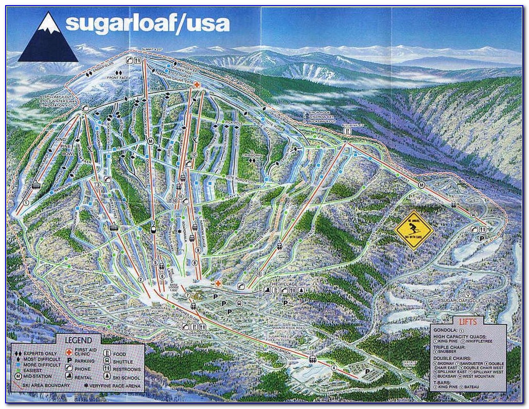 Sugarloaf Trail Map Ohiopyle