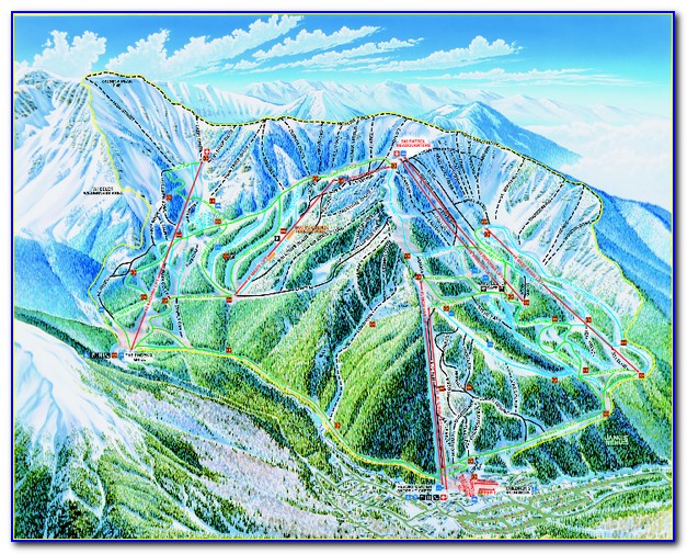 Taos Ski Map 2019