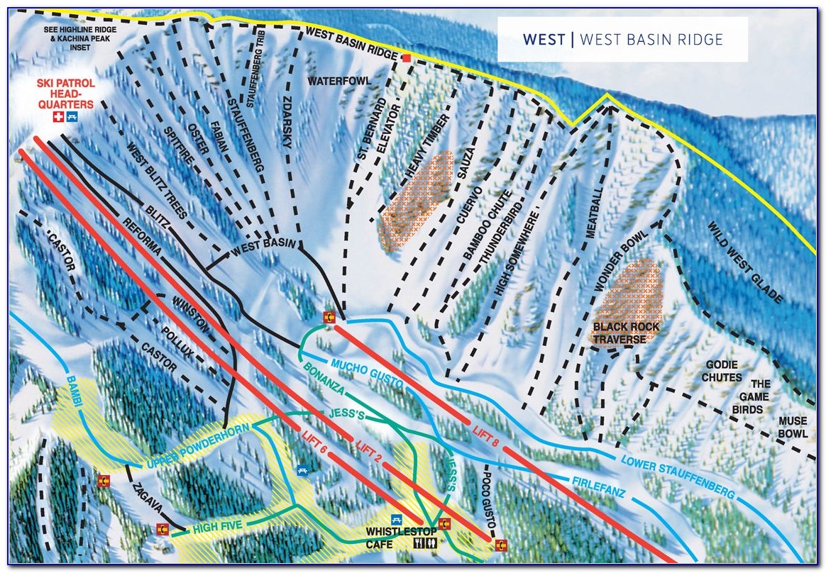 Taos Ski Map 2021