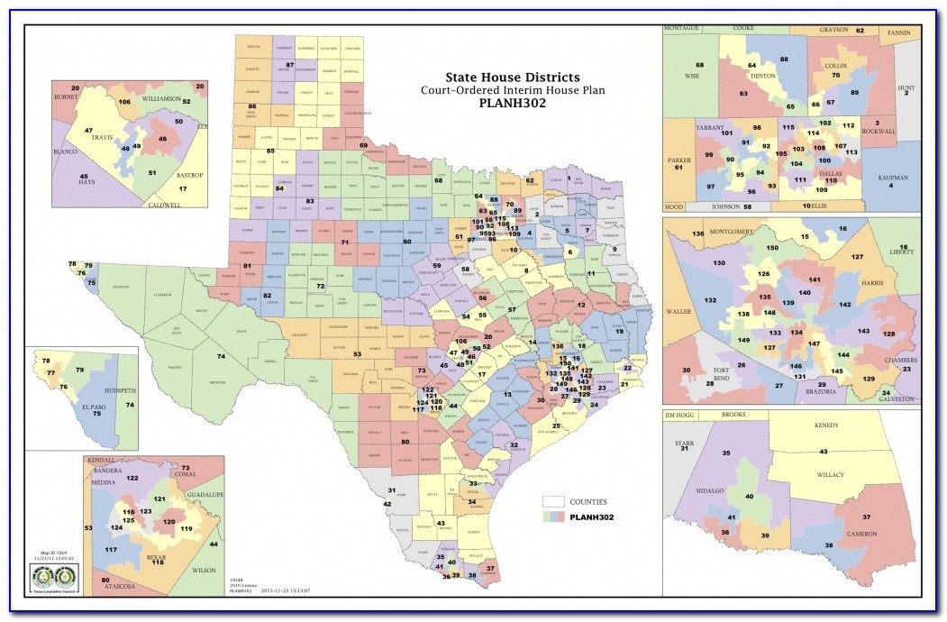 Texas House District Map 108