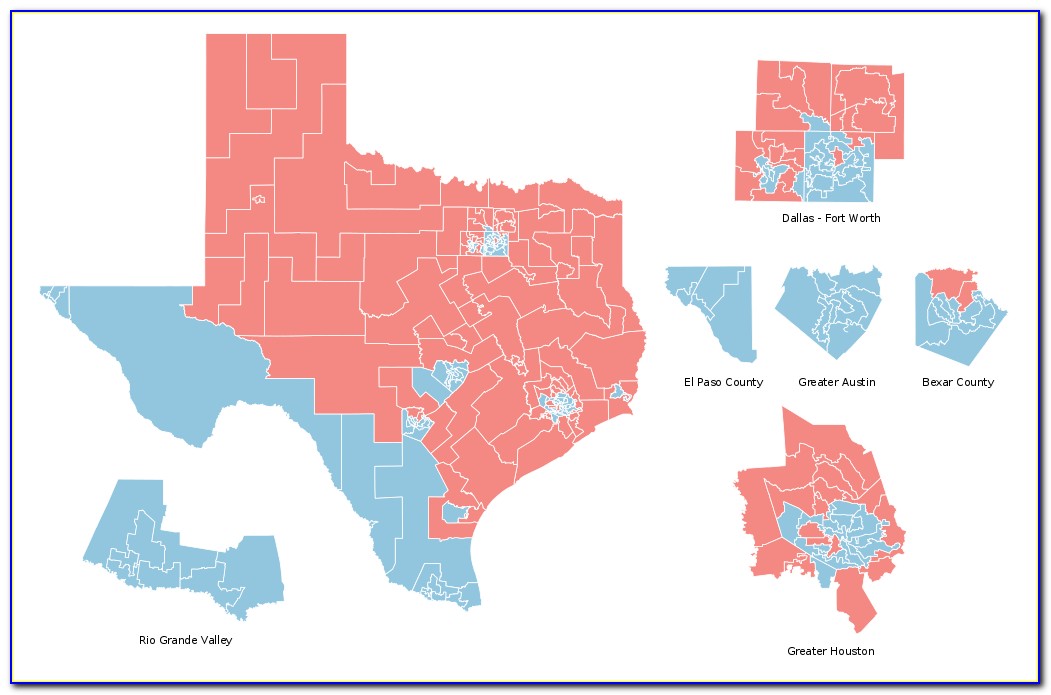 Texas House District Map Harris County