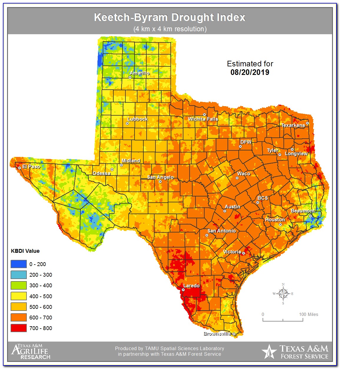 Texas Weather Map Corad