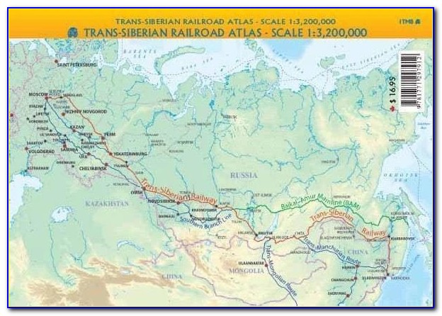 Trans Siberian Train Route Map