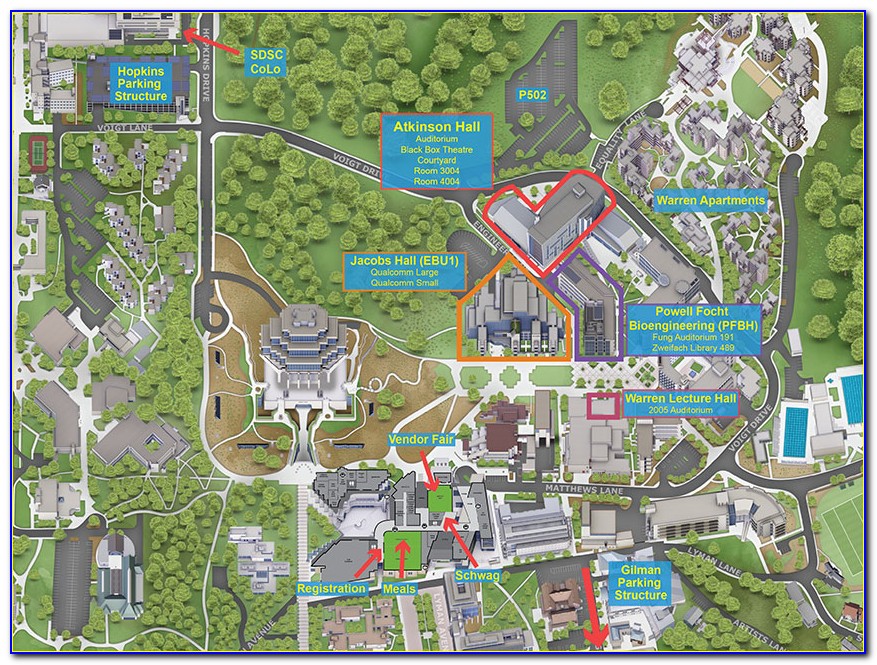 Ucsd Campus Map Pdf