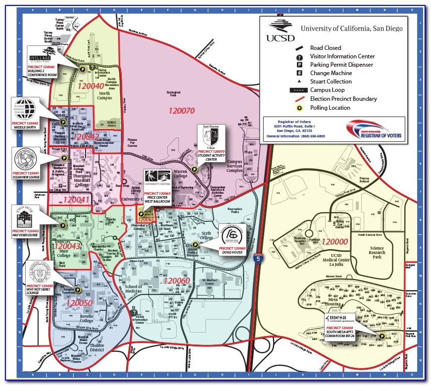 Ucsd Campus Map Rimac