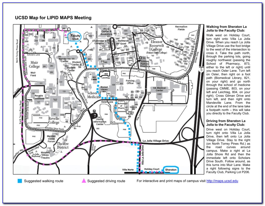 Ucsd Hillcrest Campus Map