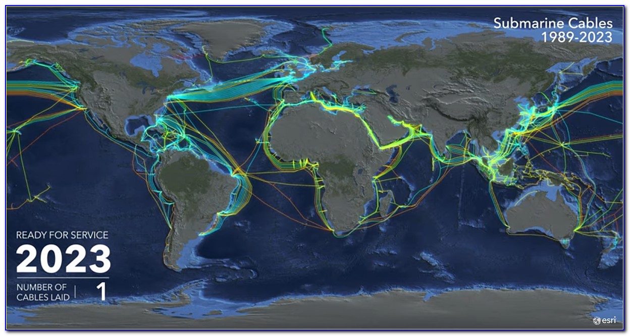 Undersea Cable Map Caribbean