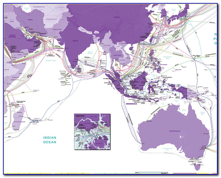 Undersea Cable Map Internet