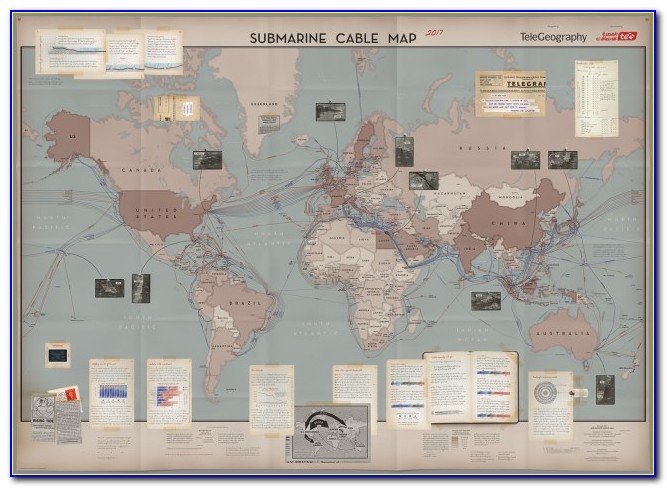Undersea Power Cable Map
