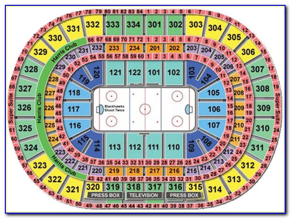 United Center Seating Chart Disney On Ice
