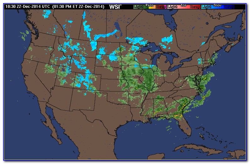 United States Interactive Weather Radar Map
