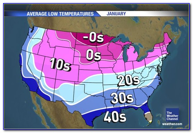 Us Current Temperature Map Weather Channel