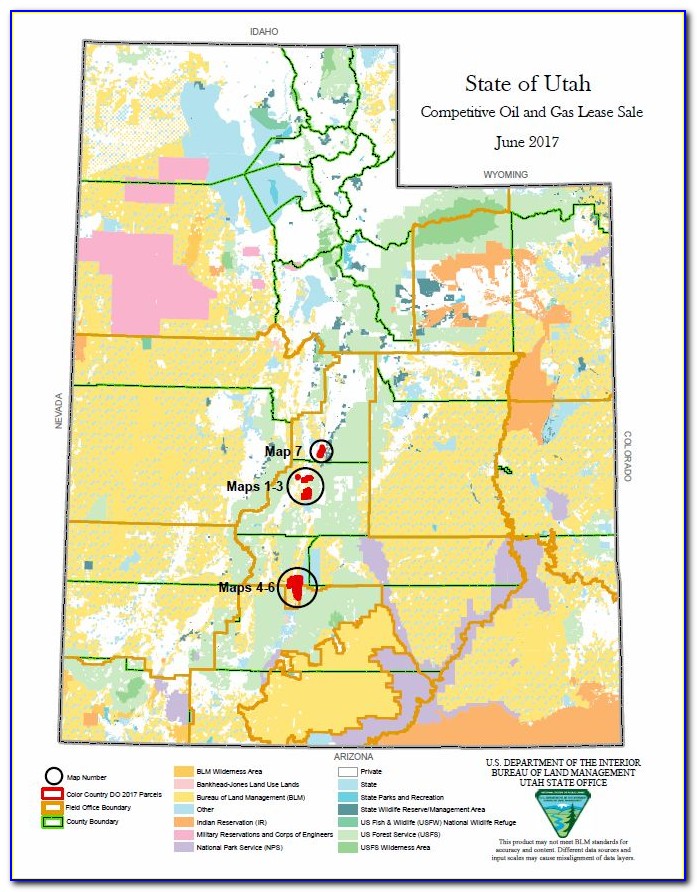 Utah Blm Map