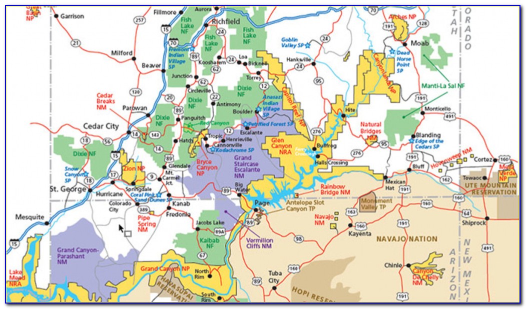 Utah State Parks Ohv Maps