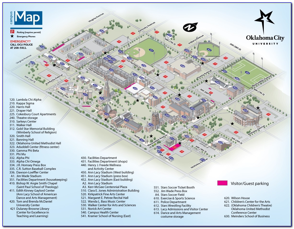 Uwf Campus Map Pensacola Fl