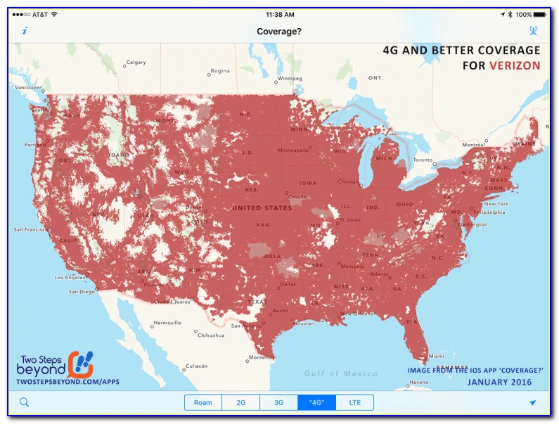 Verizon Prepaid Coverage Map 2020