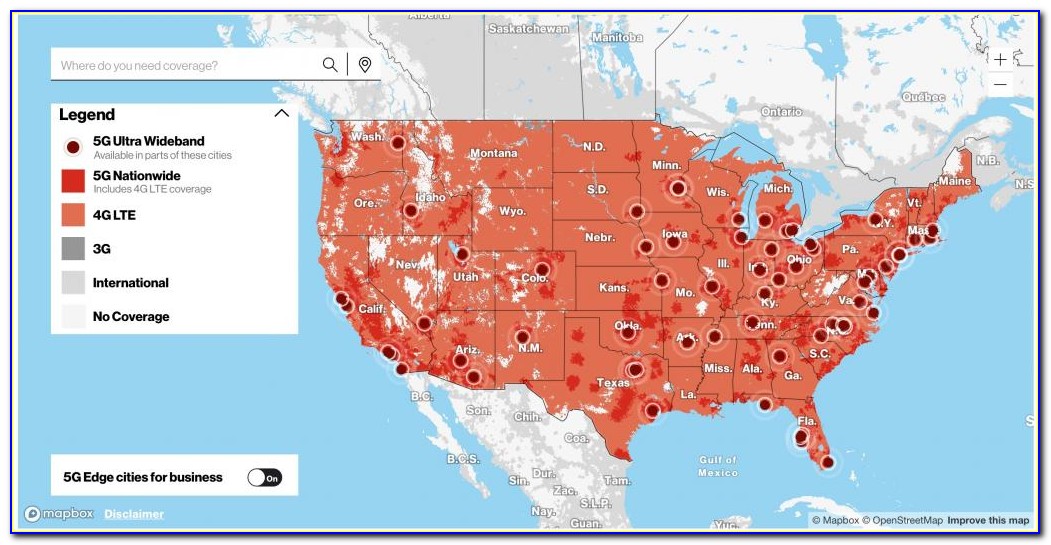 Verizon Prepaid Data Coverage Map
