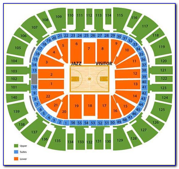 Vivint Arena Concert Seating Map