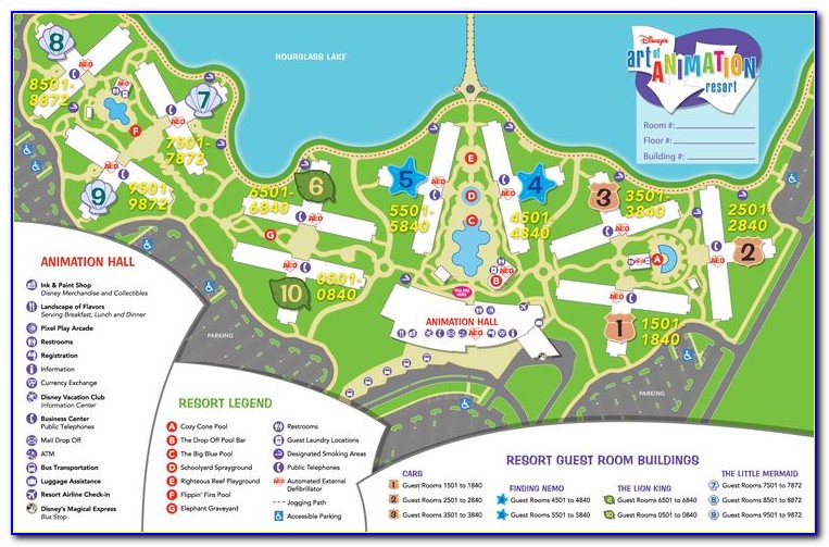 Walt Disney World Resort Map Puzzle