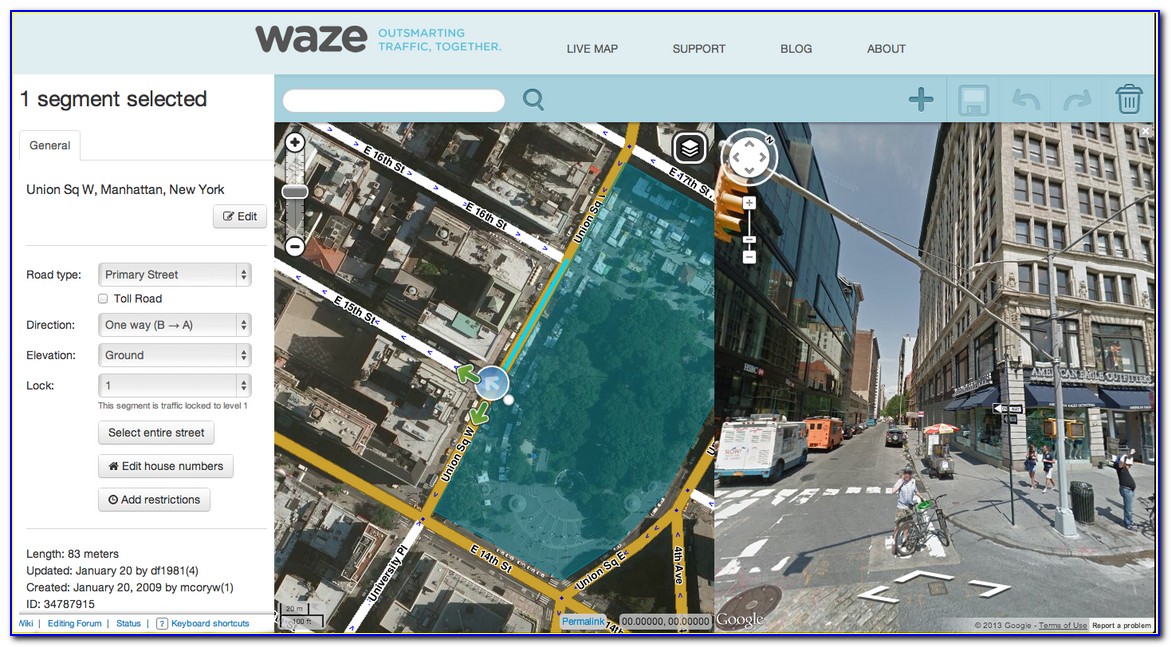 Waze Map Editor Mobile