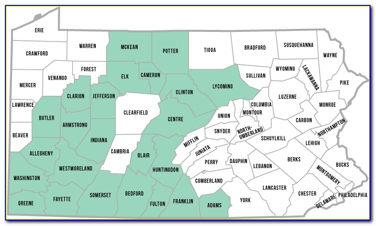West Penn Power Planned Outage Map