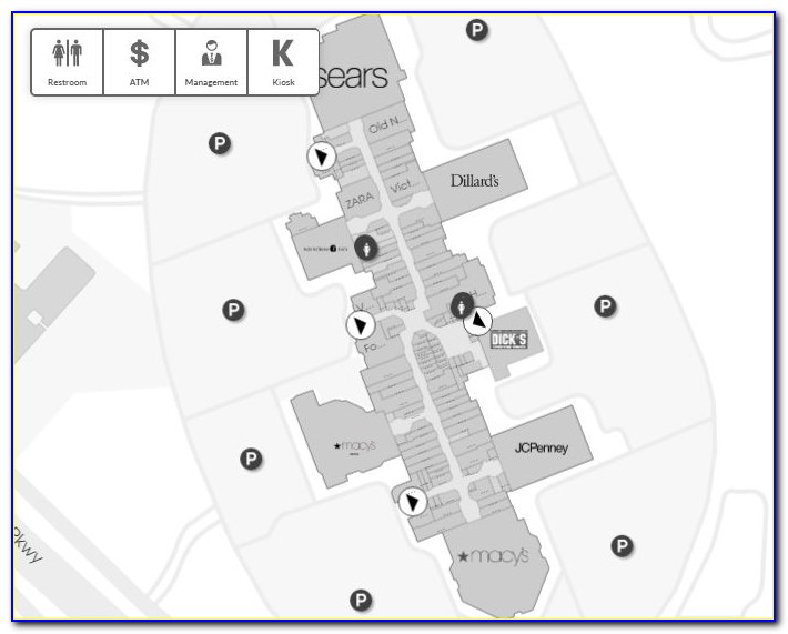 Willowbrook Mall Map Langley