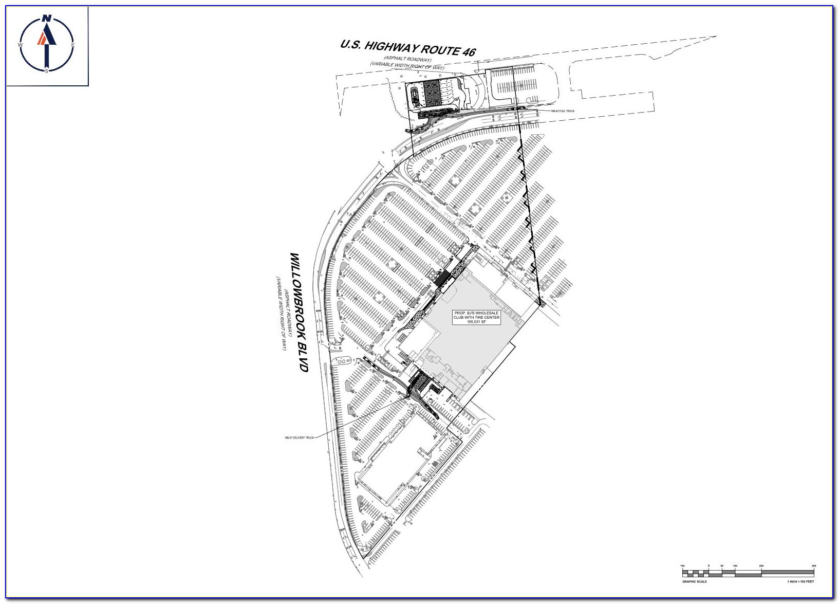 Willowbrook Mall Parking Map
