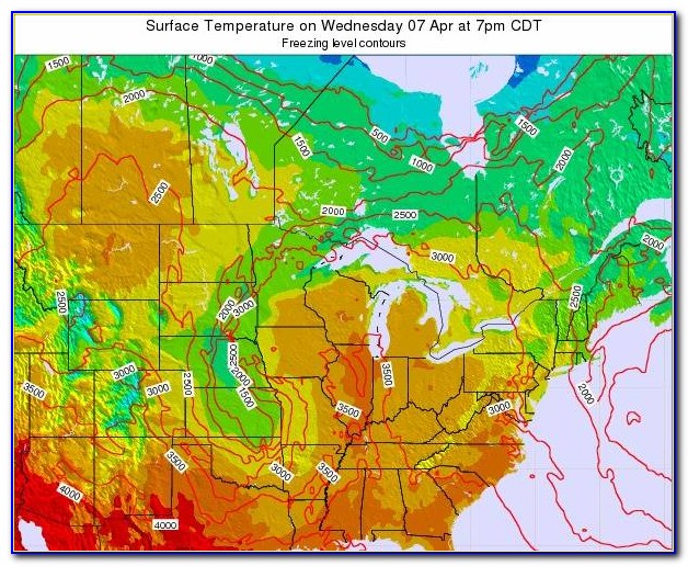 Wisconsin Weather Warnings Map